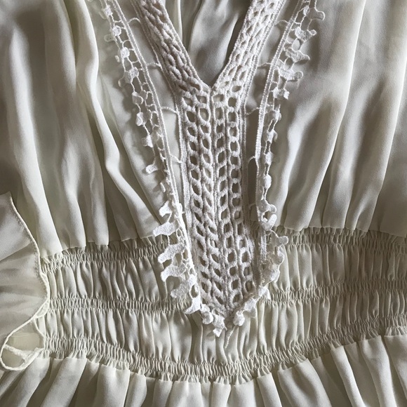 Cliche cream blouse - Picture 3 of 4